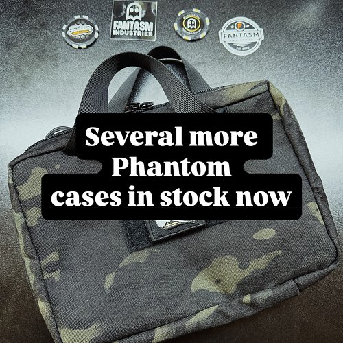 A handful of #phantom #cases have been restocked. Last of their kind, if you have been on the fence, now is the time. #locksp...