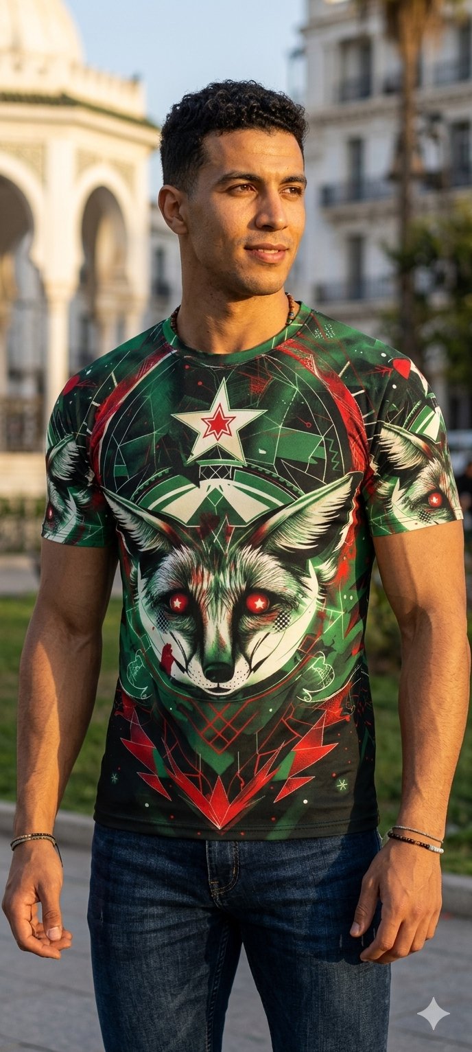 Algeria Mens Fantasy Football Shirt product image (1)