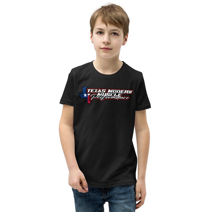 Texas Modern Muscle [Drag Cars] - Youth Tee product image (2)