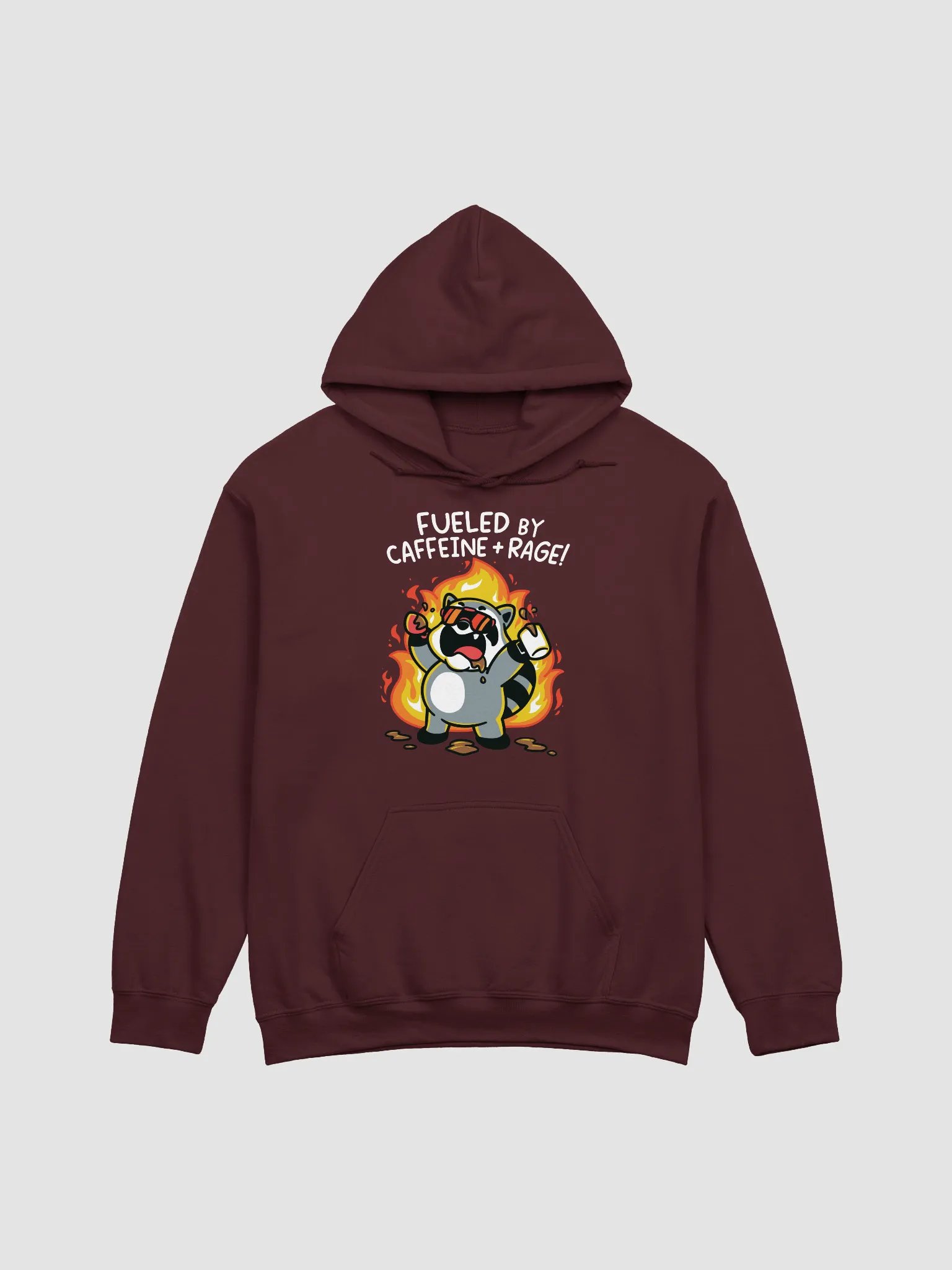Caffeine & Rage Hoodie (Members Only) product image (1)