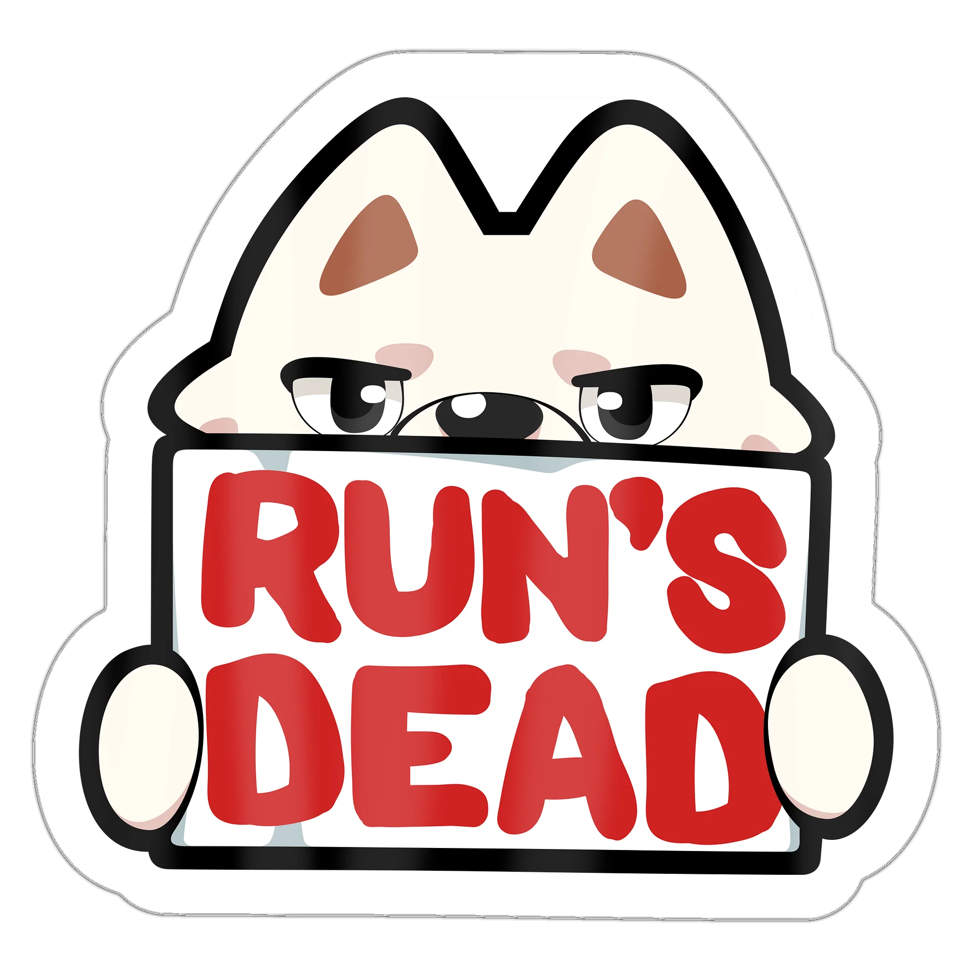 PRE ORDER - Run's Dead Keychain product image (1)