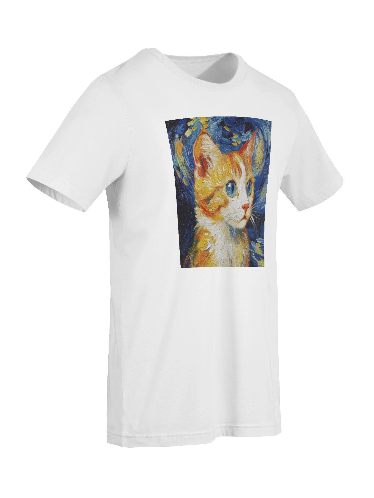 Starry Night Cat T-Shirt product image (105)