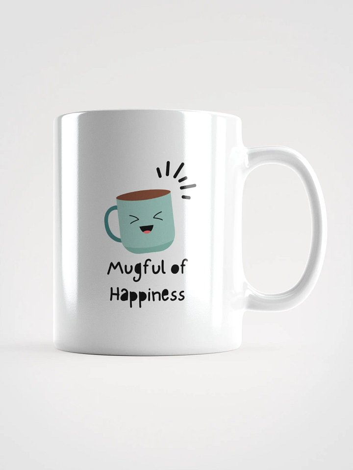 Mugful of Happiness White Glossy Mug product image (1)