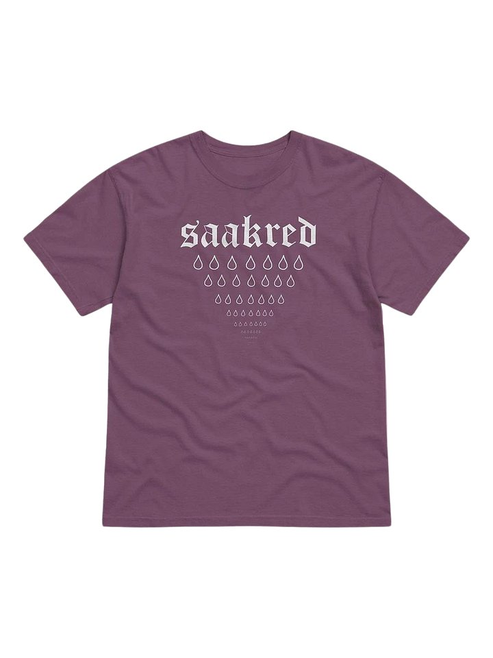 Saakred Tears Tee (purple) product image (1)