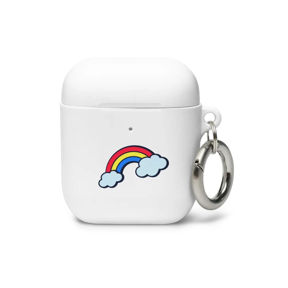 Rainbow n Stars AirPods Case product image (1)