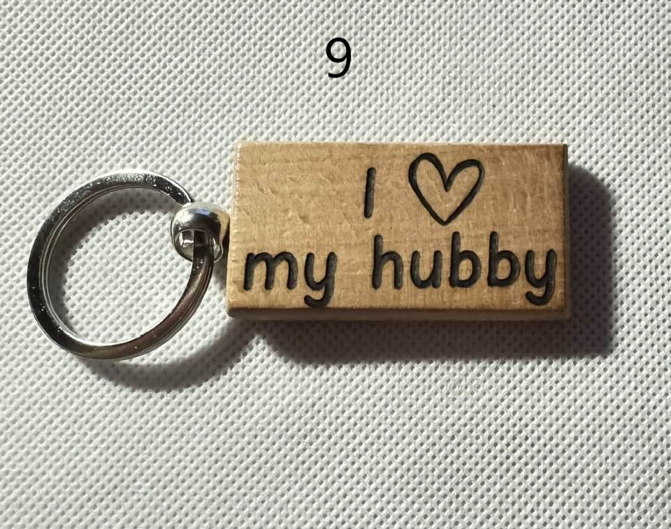 Wooden Engraved Keychains with Sayings & Quotes | Sweet, Sassy, Friendship & Love(1) product image (9)
