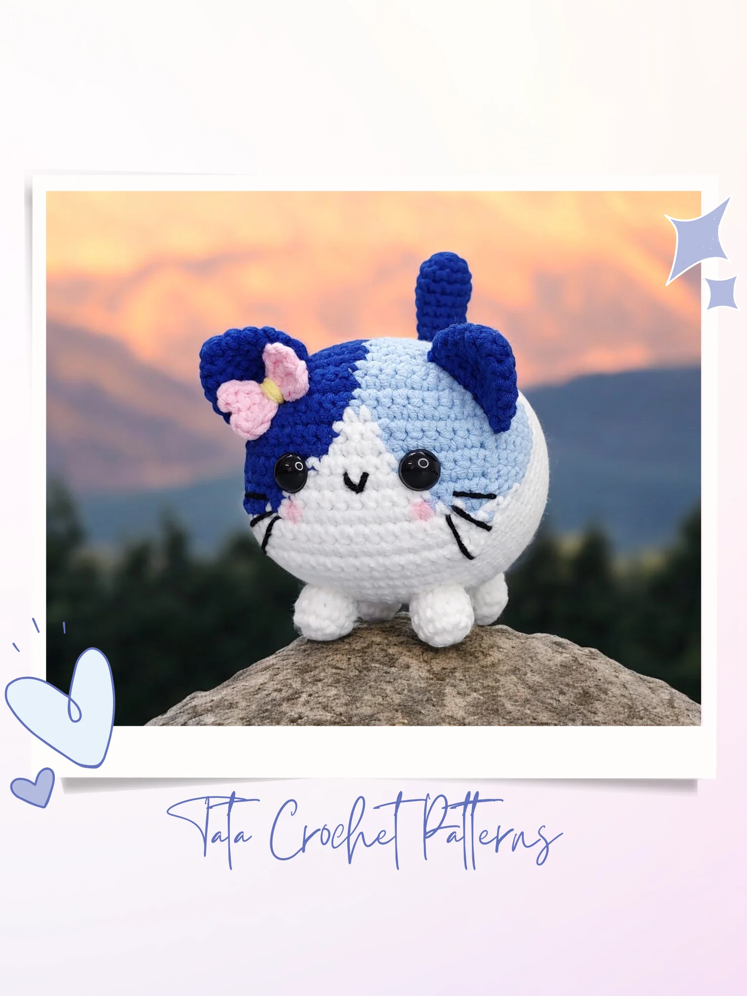 PDF Pattern -♡- Crochet Cute Loaf Cat product image (3)