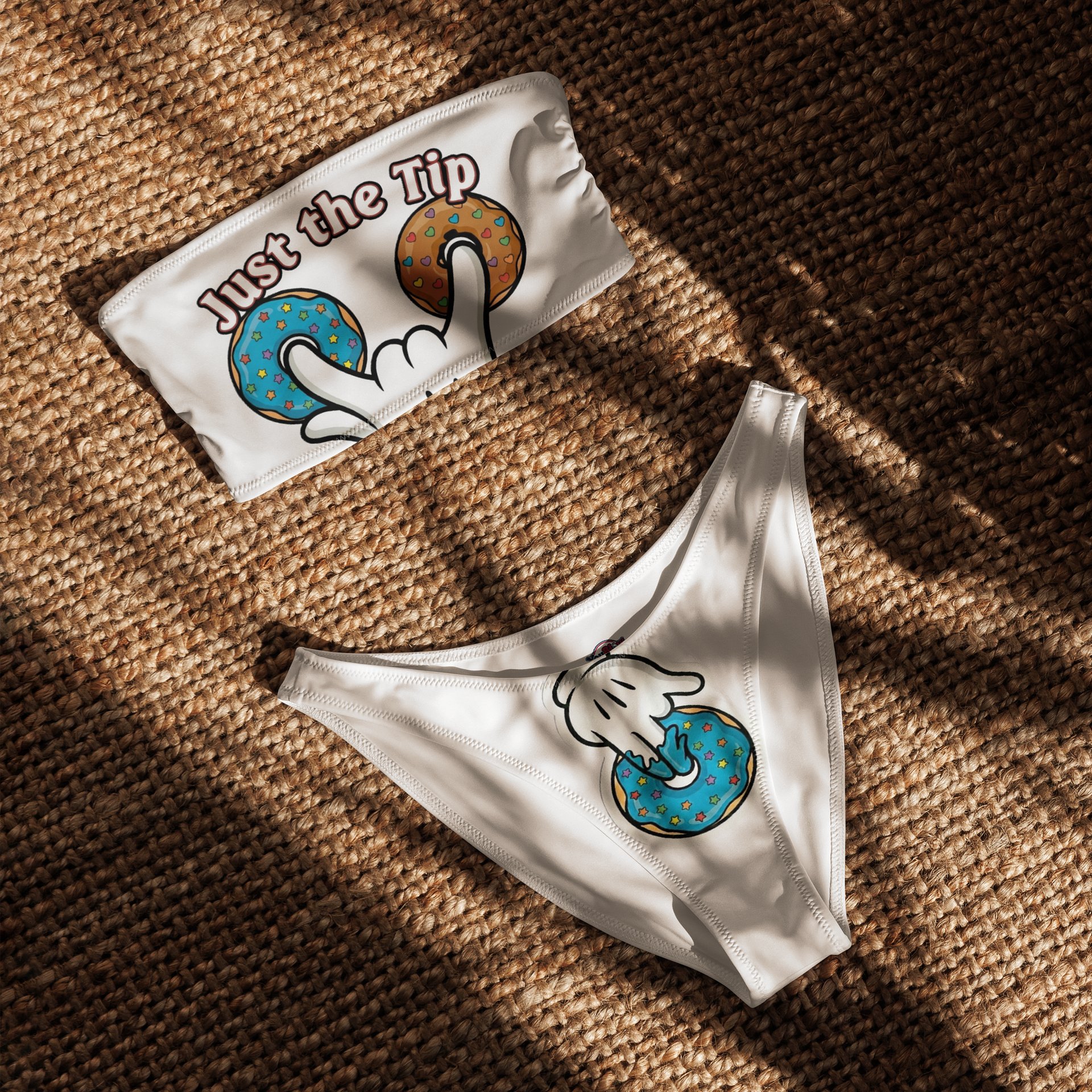 Just The Tip - Bandeau Bikini Set - 11 Sizes (XS to 6XL) product image (8)