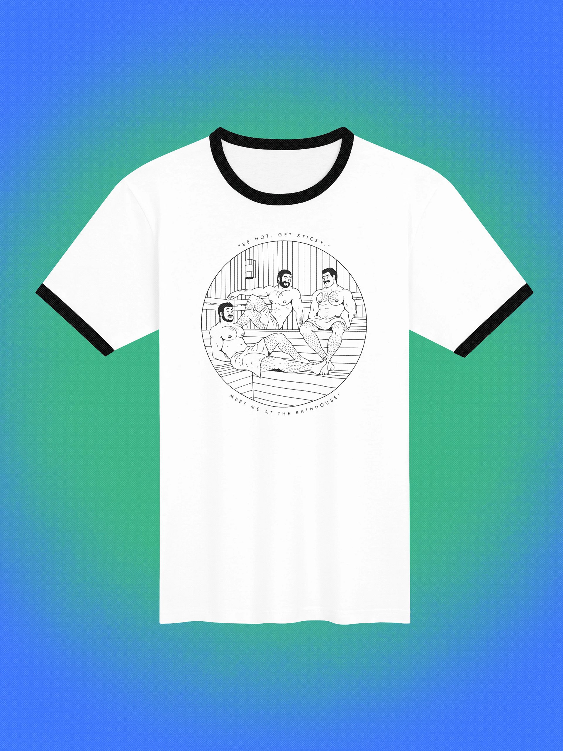 Hot & Sticky Ringer Tee product image (1)