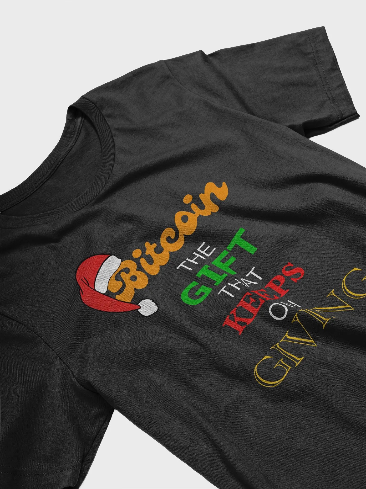 Bitcoin The Gift That Keeps On Giving Christmas Shirt product image (17)