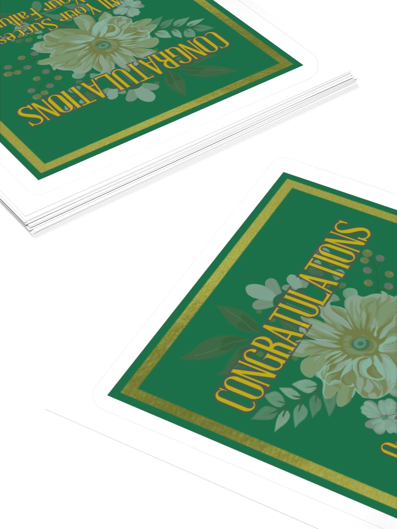 Congratulations On All Your Successes and Your Failures Square Sticker product image (4)