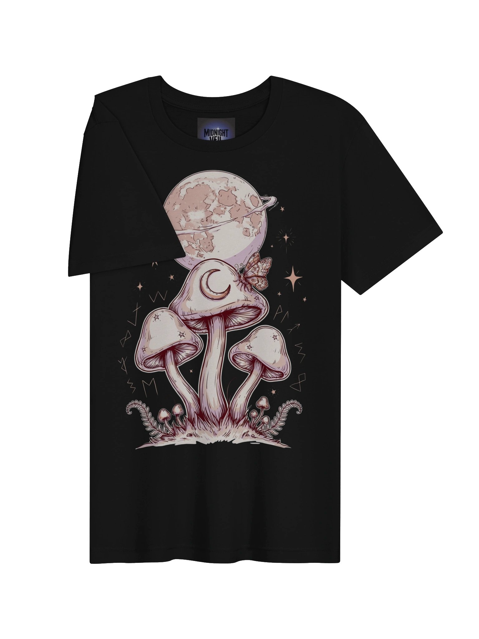Dreamy Mushroom Moon T-Shirt product image (24)