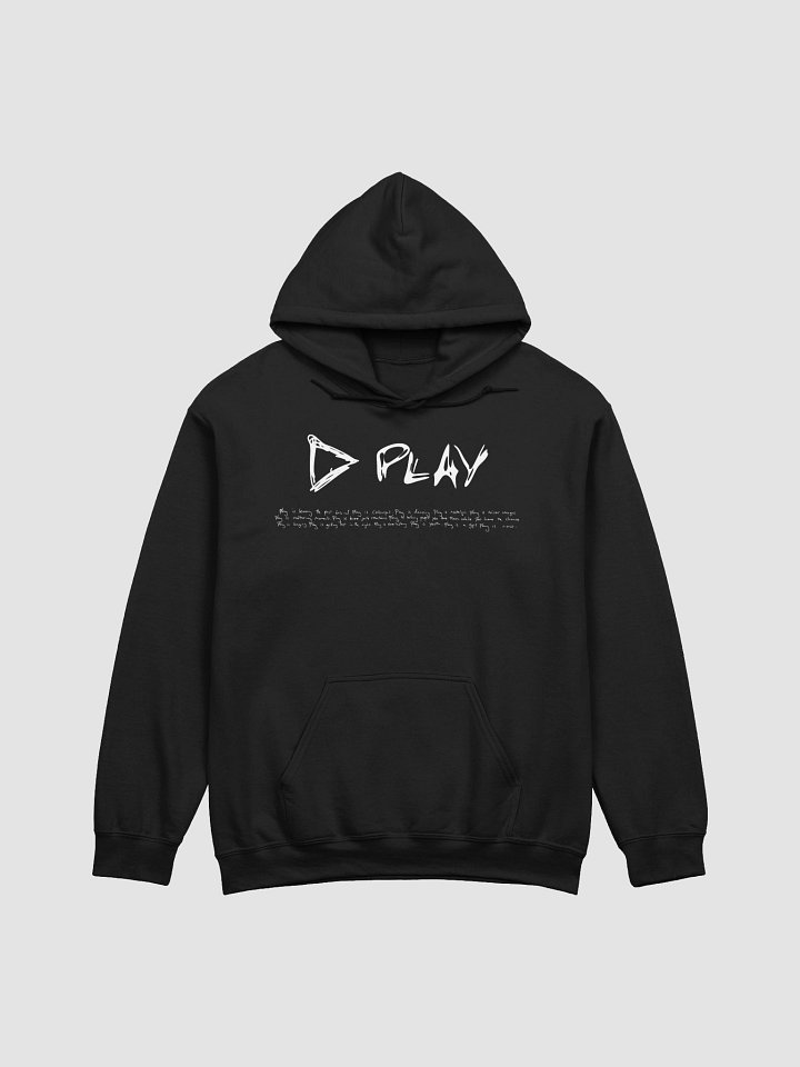 Ed Sheeran "Play" Logo Album Hoodie product image (1)