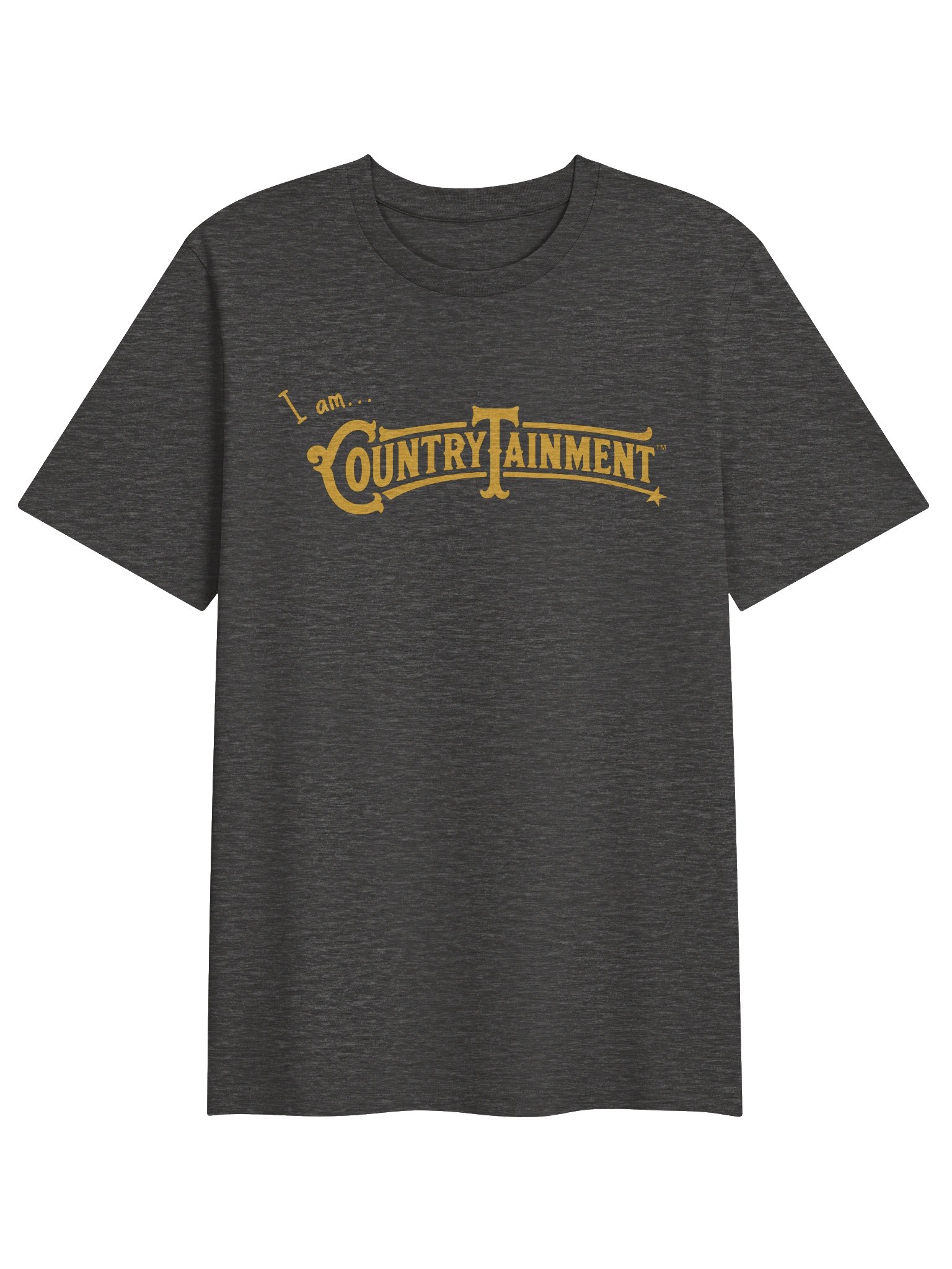 I Am Countrytainment Gold Logo Tee product image (17)