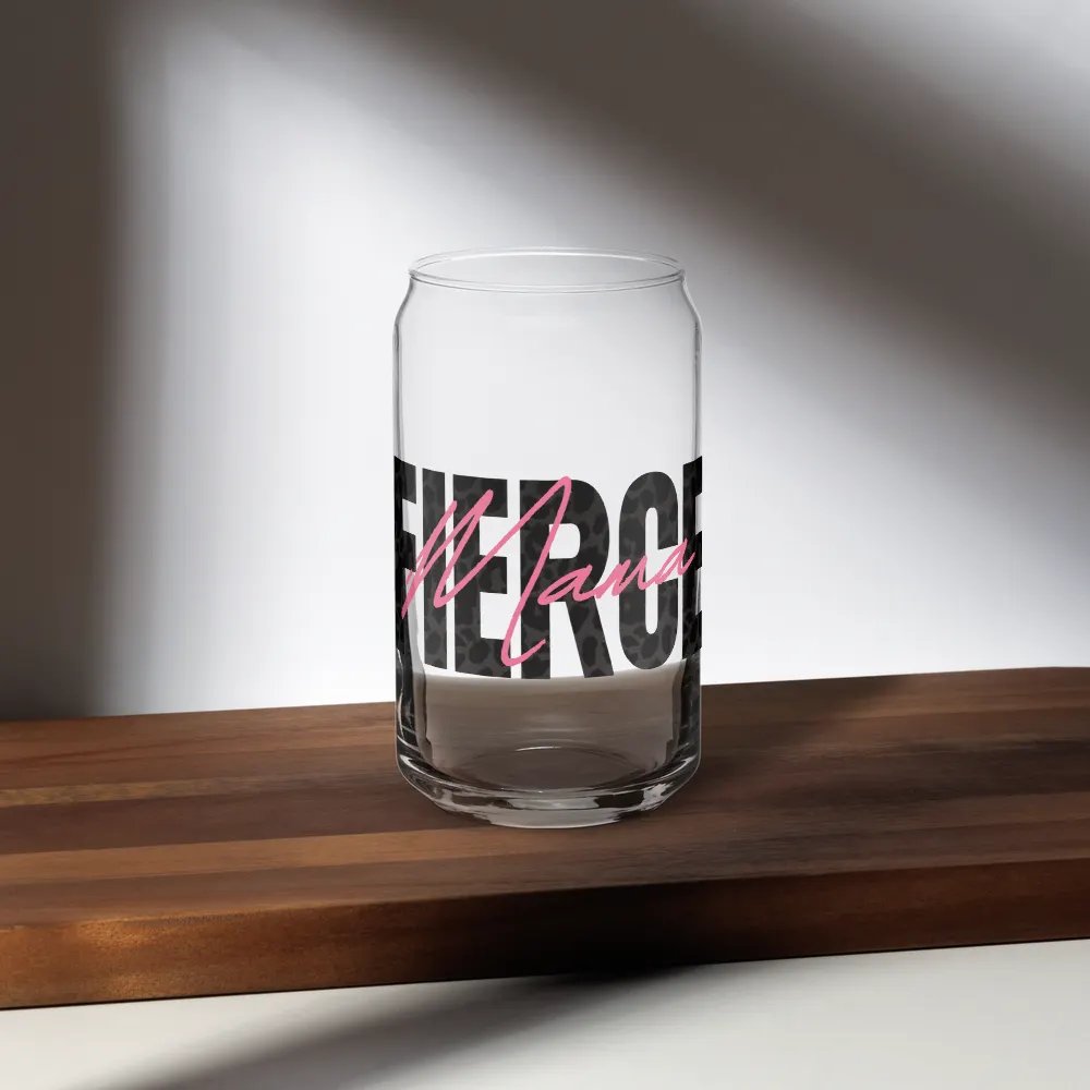 Fierce Mama Can-Shaped Glass product image (5)