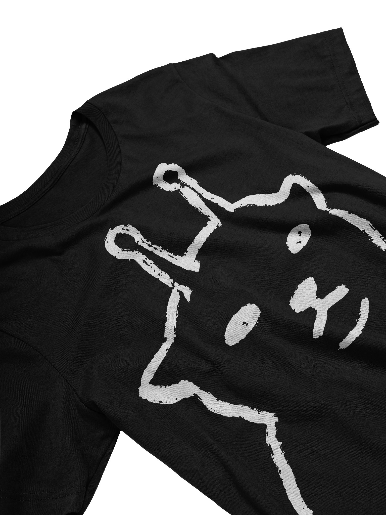 Alien cat shirt inverted product image (3)