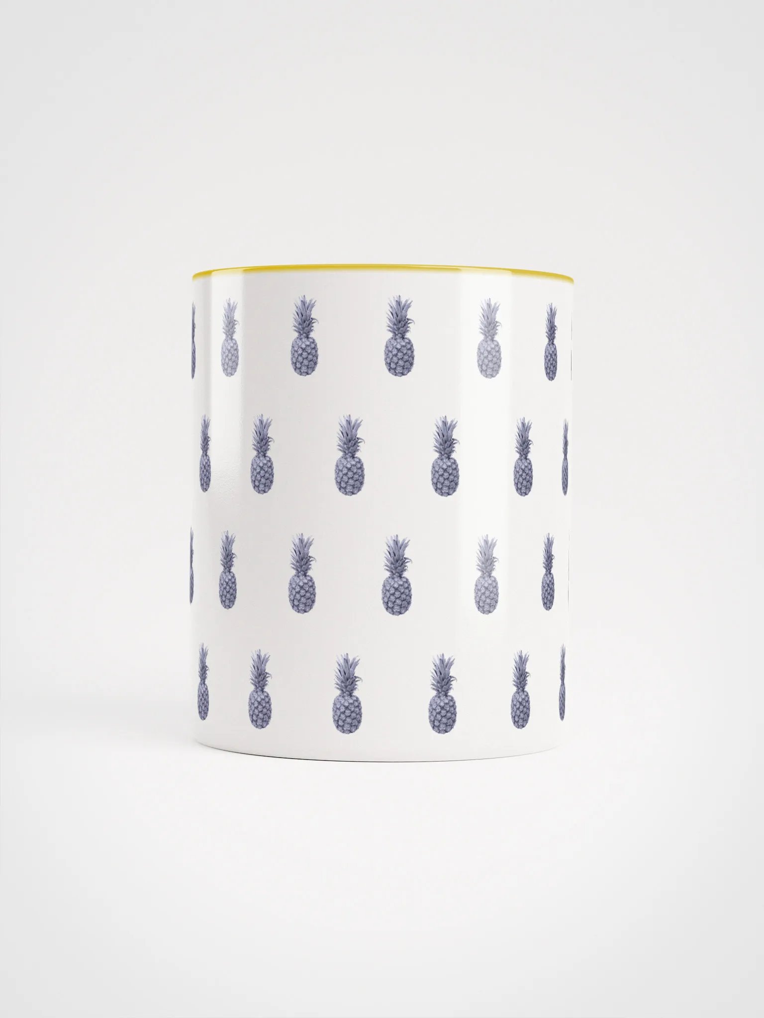 Monochrome Pineapple Ceramic Mug product image (5)