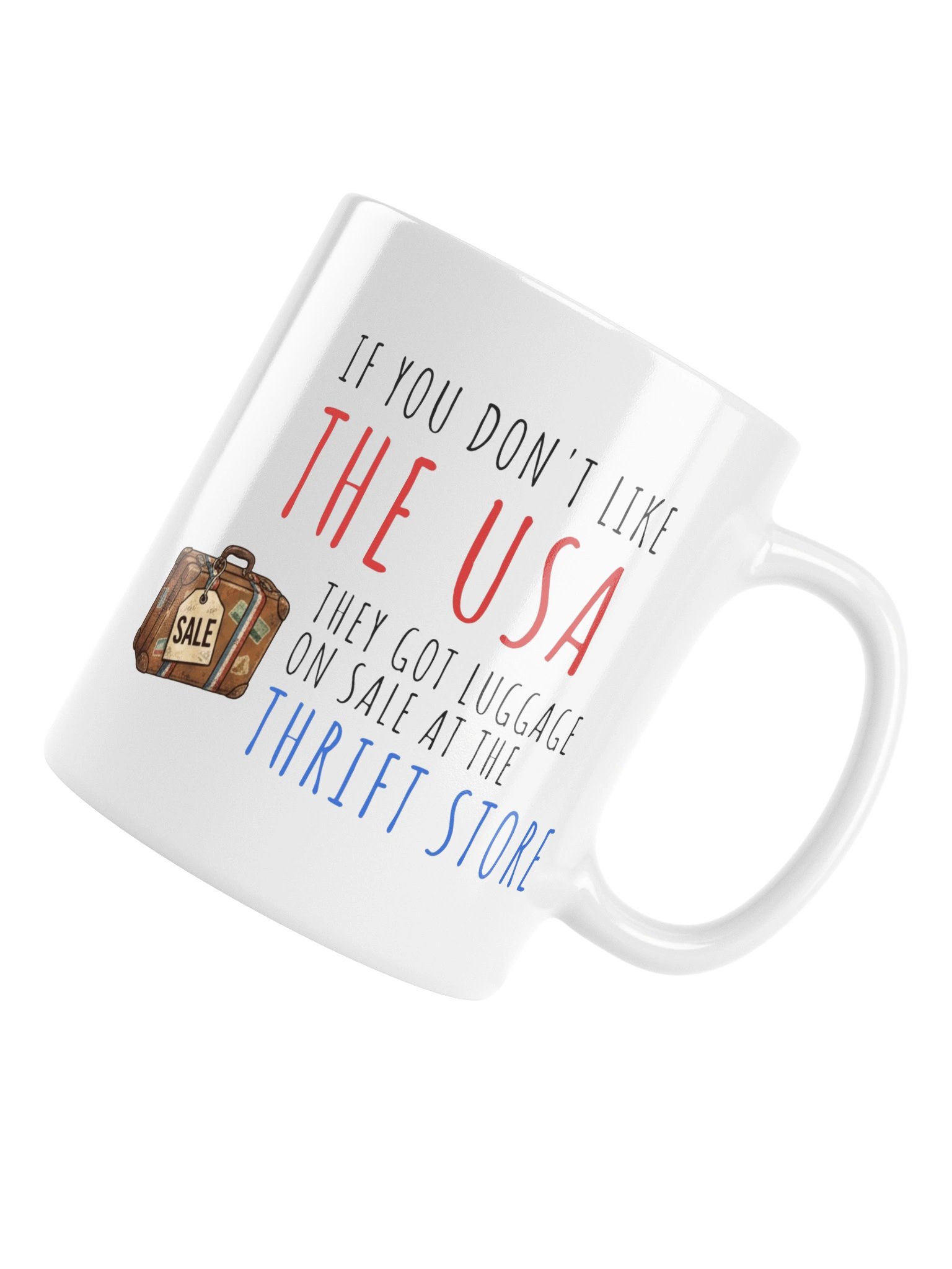 The Luggage Mug - White product image (12)