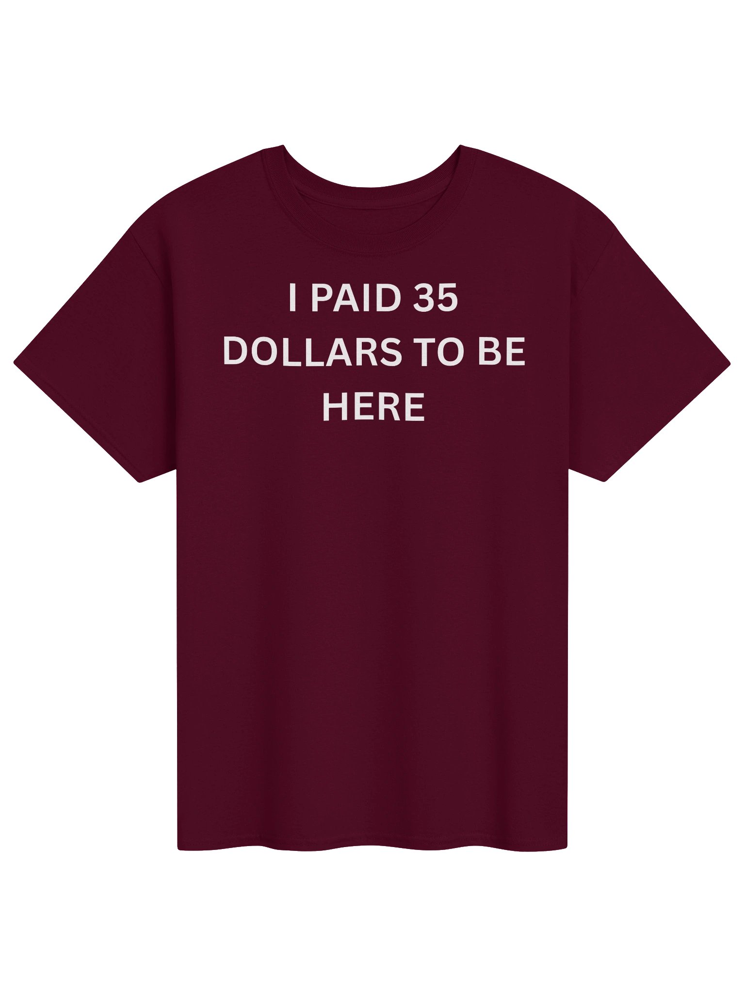 I PAID 35 TO BE HERE product image (1)