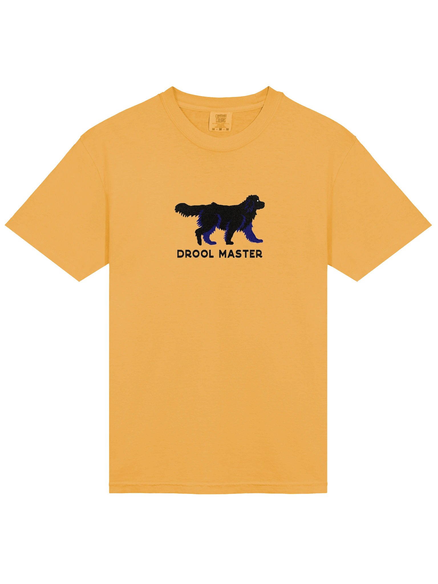 Drool Master T-Shirt(Embroidered) of a Newfoundland(Black) product image (6)