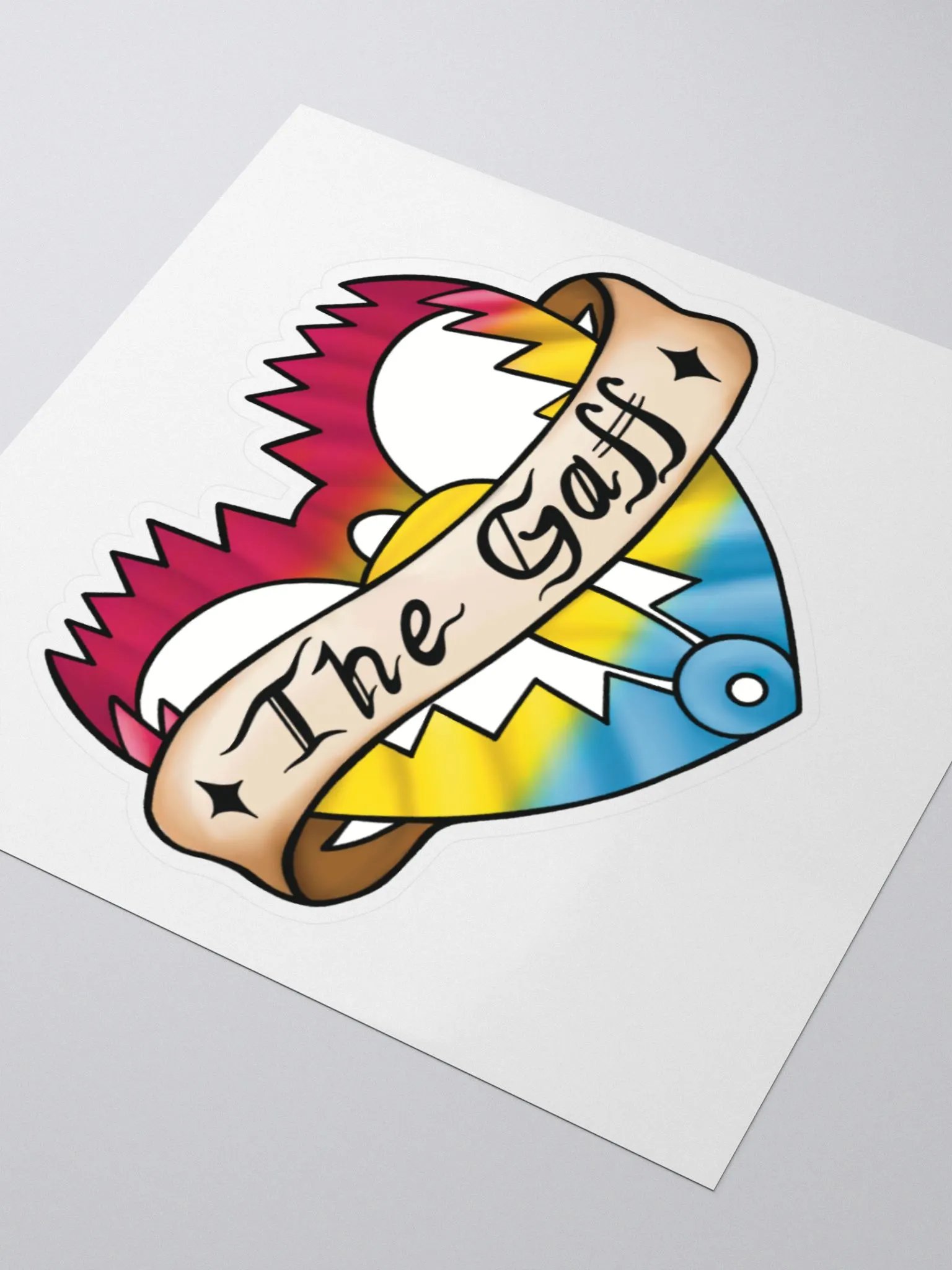 Pansexual "The Gaff" Stickers product image (3)