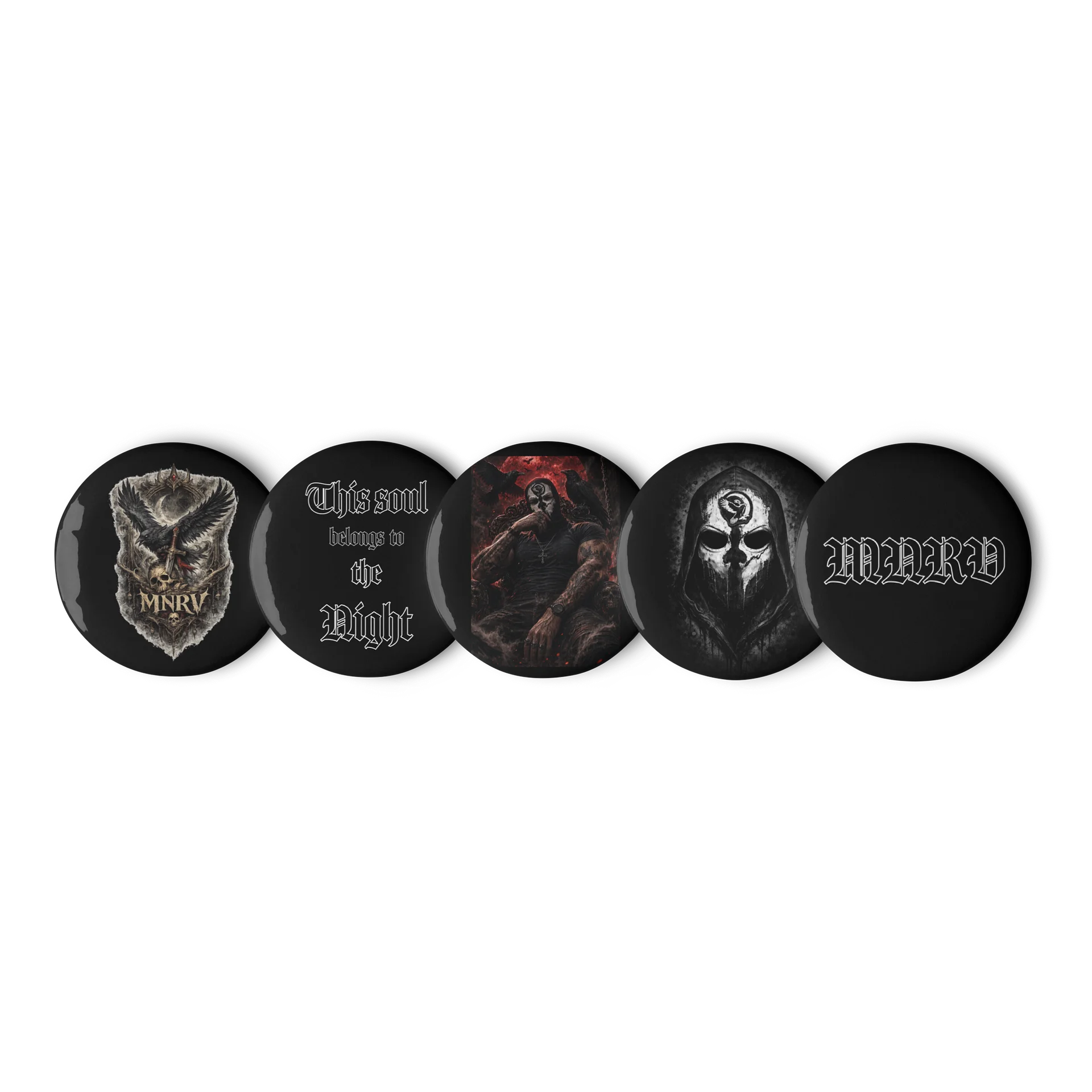 This Soul Belongs to the Night Pin Set product image (1)