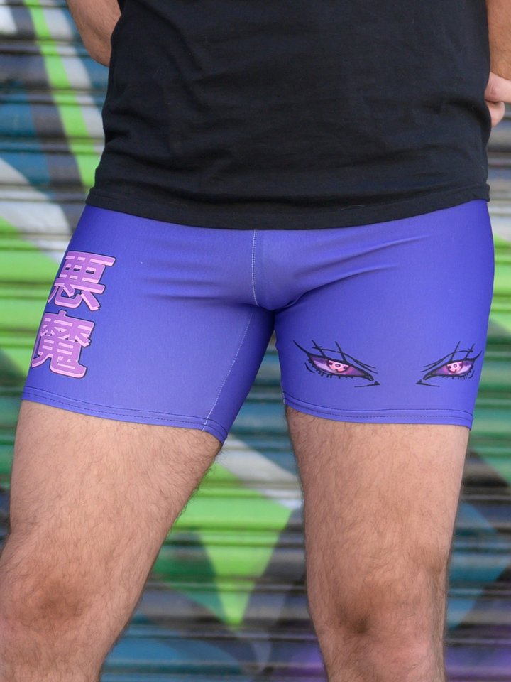 Fiend Eyes Bike Shorts (Unisex) product image (1)