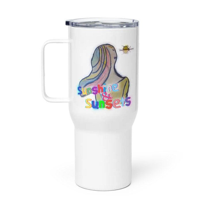 Sunshine & Sunsets Travel Mug with a Handle product image (1)