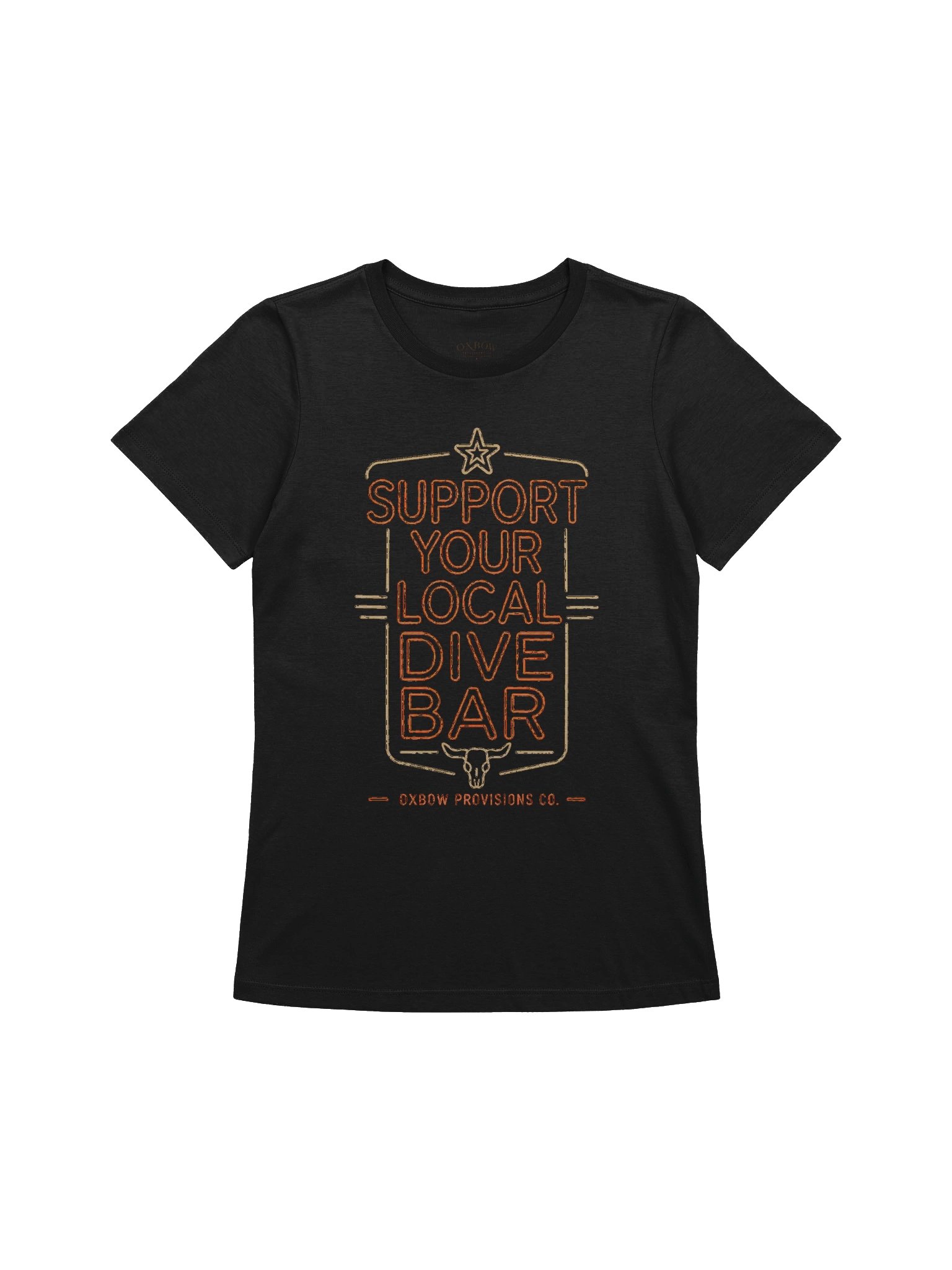 Support Your Local Dive Bar Boxy Tee product image (1)