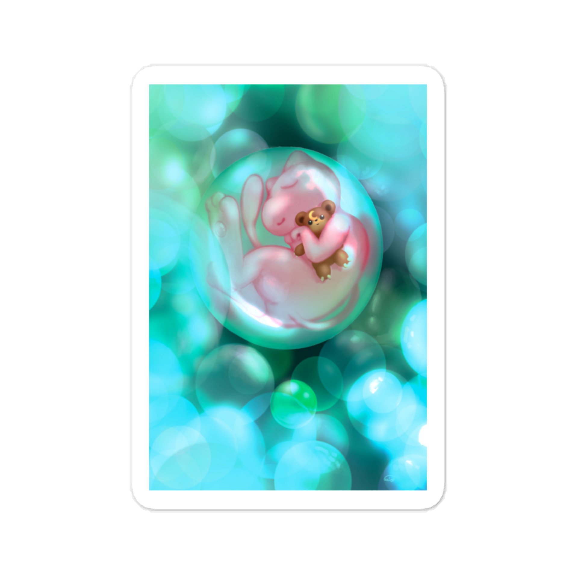 Bubble Mew Sticker product image (1)