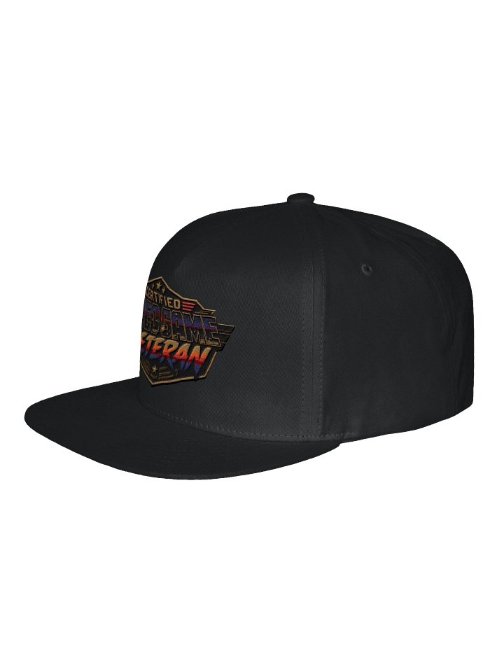 Certified Video Game Veteran Snapback Cap product image (11)