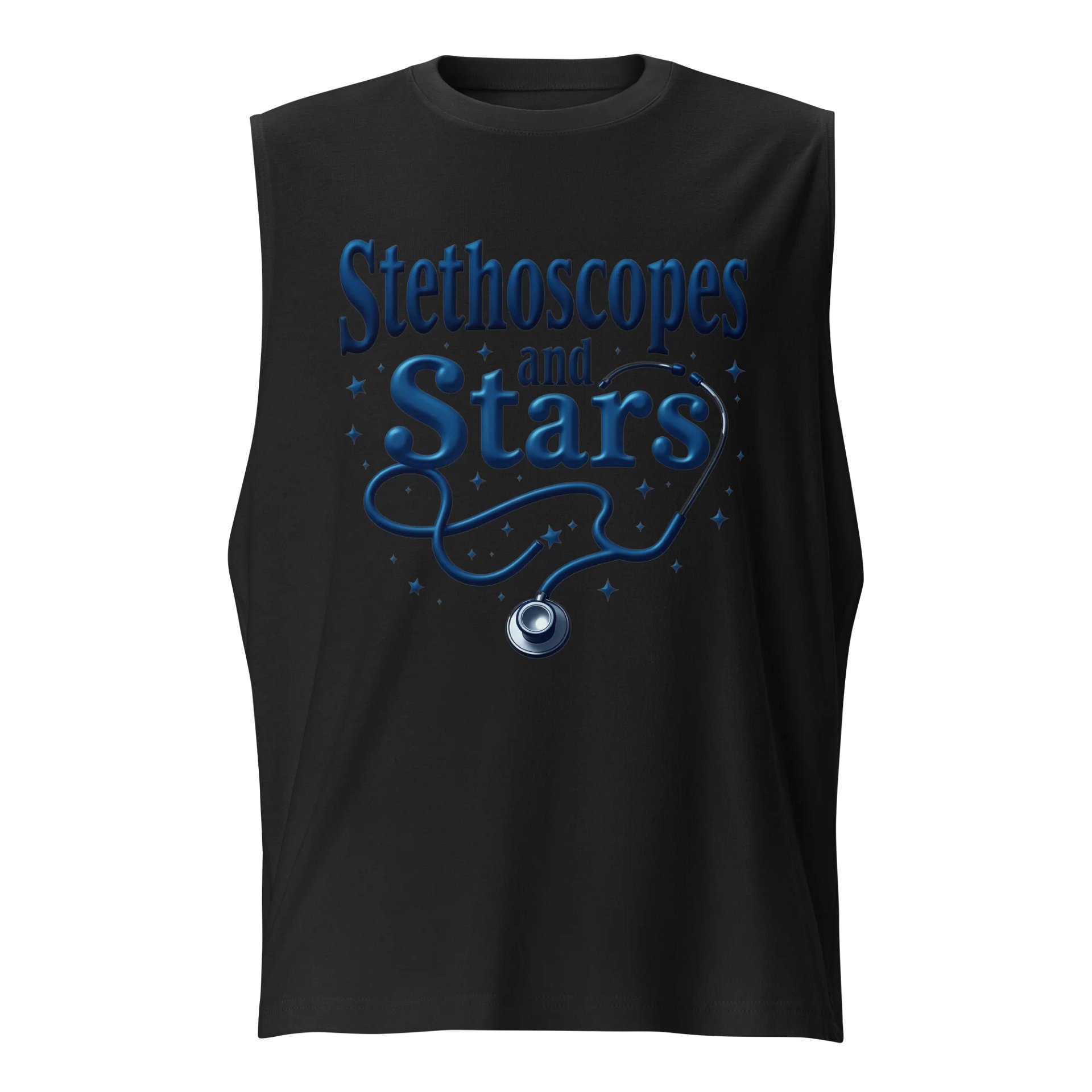 Stethoscopes and Stars Muscle Tank product image (1)
