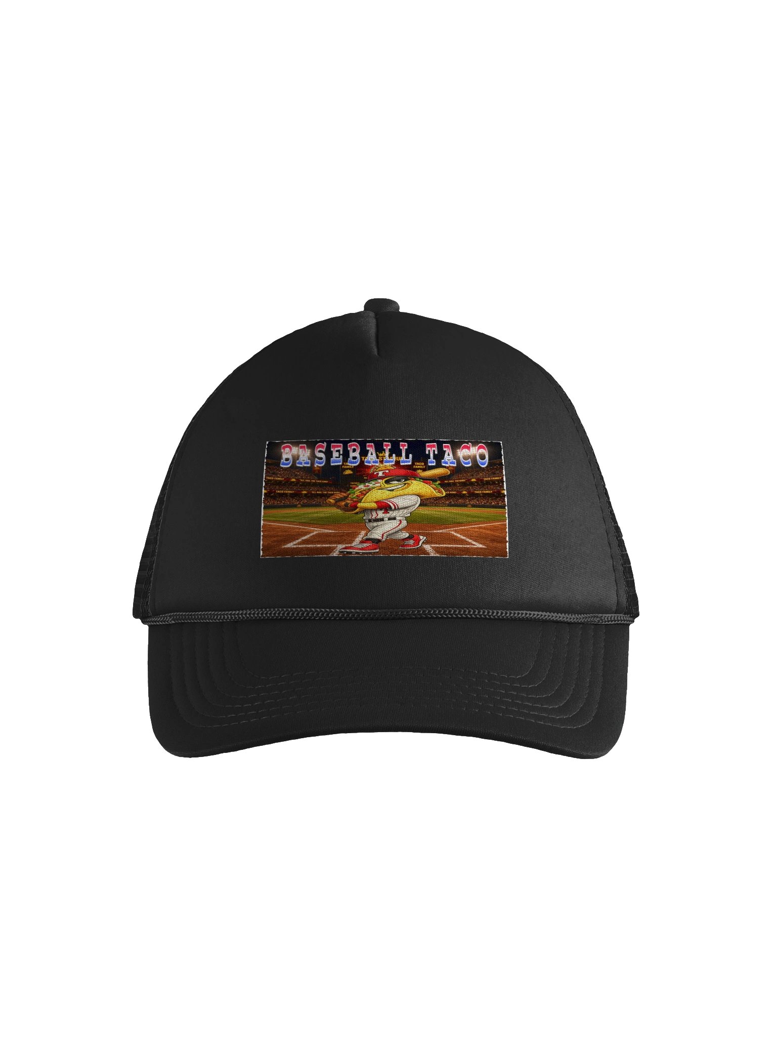 Baseball Taco Foam Trucker Hat - The Taco Family product image (6)