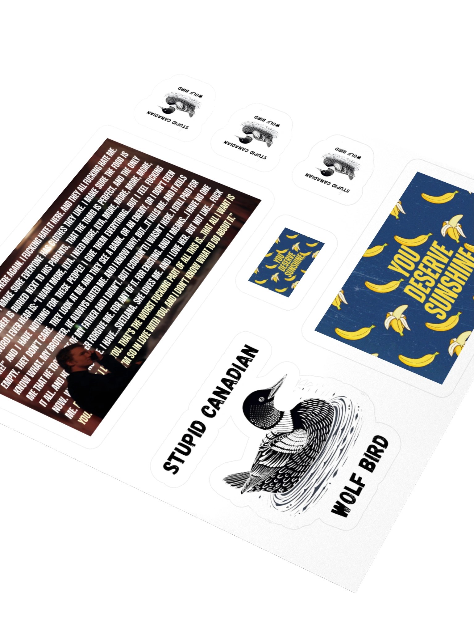 Hockey Romance Kiss Cut Stickers product image (5)
