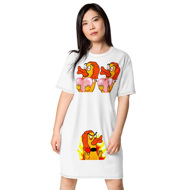 Heart My Parts T-Shirt Dress product image (1)
