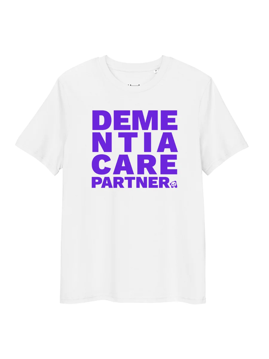 Dementia Care Partner T-Shirt - White product image (1)