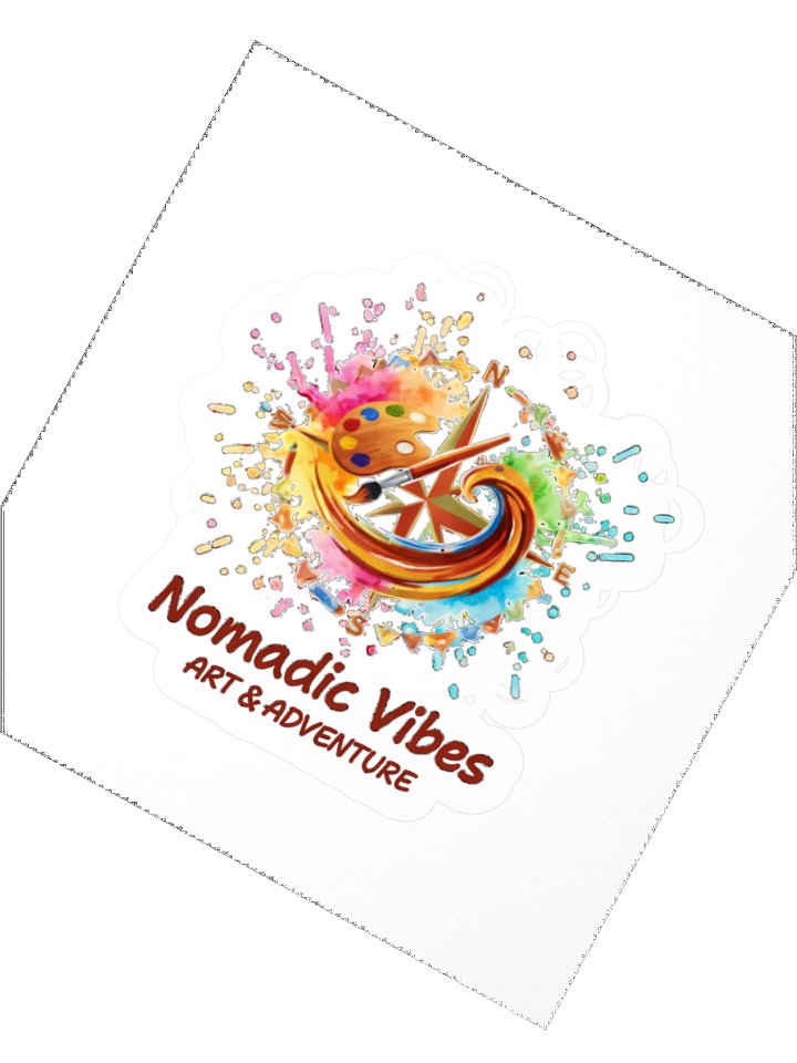 Nomadic Vibes Compass Rose Stickers product image (4)