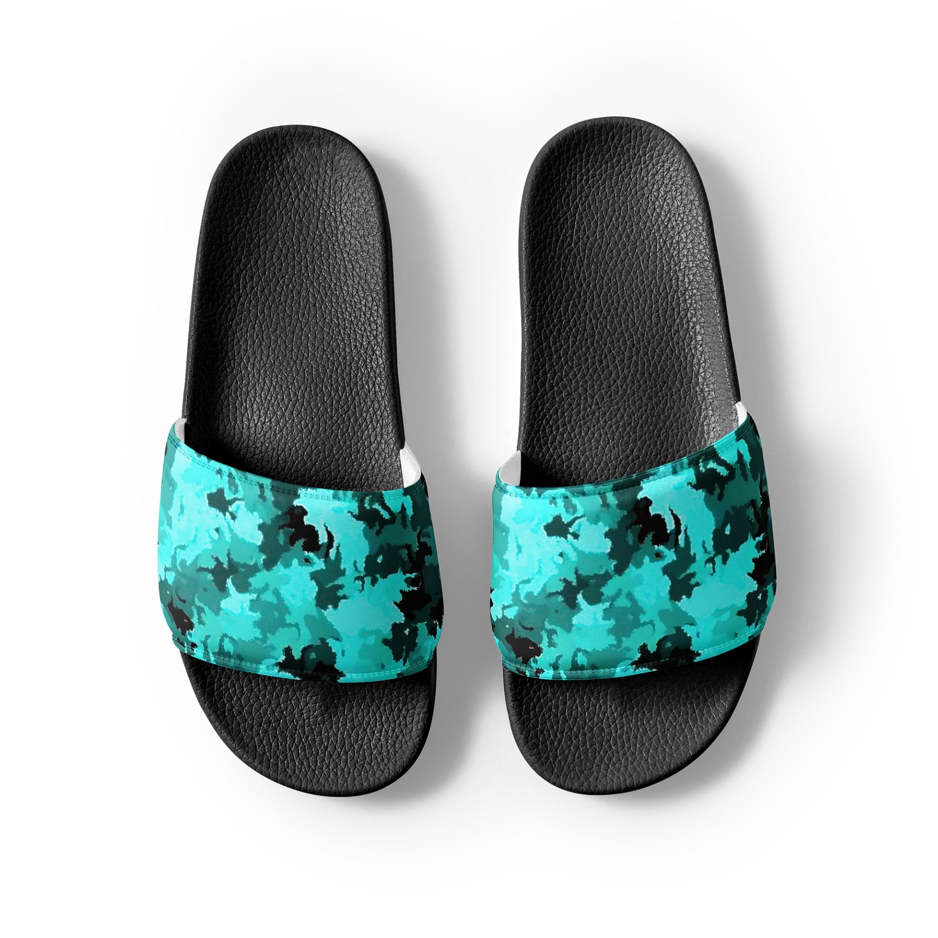 Aqua Camo Comfort Slides Men's product image (4)