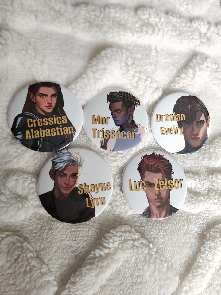 High Court of the Coffee Bean Fae Pin Set product image (1)