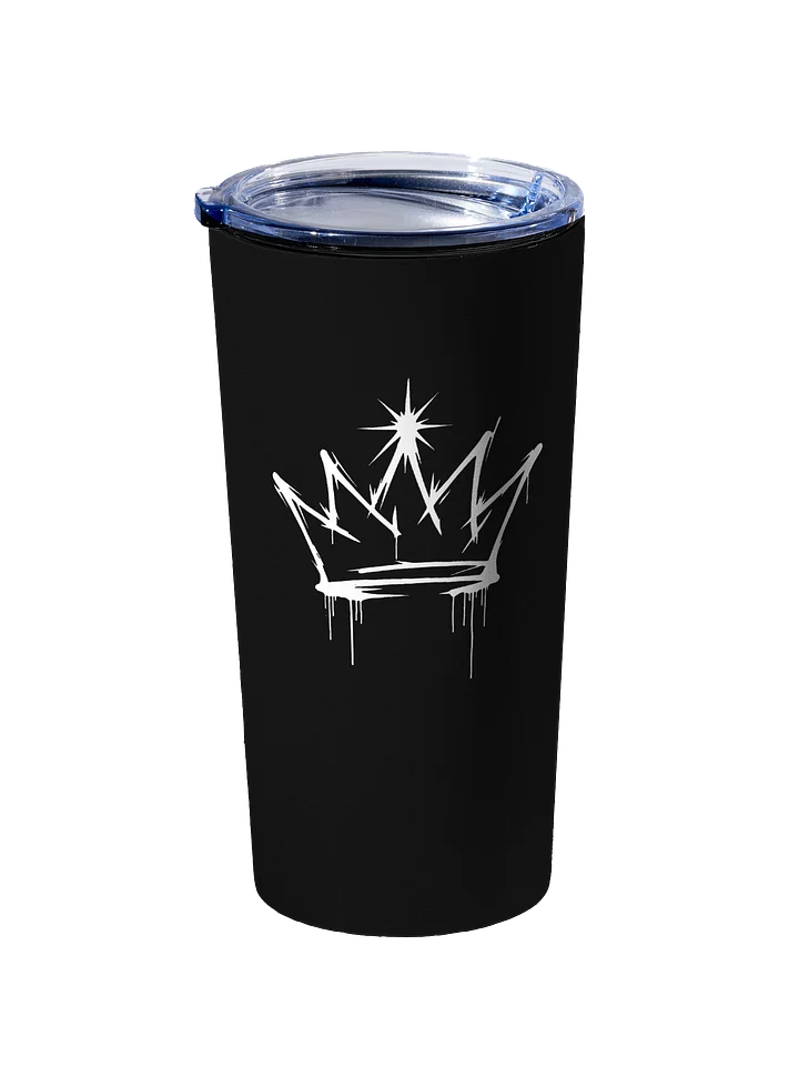 ONE KING Urban Crown Stainless Steel Tumbler Black product image (1)
