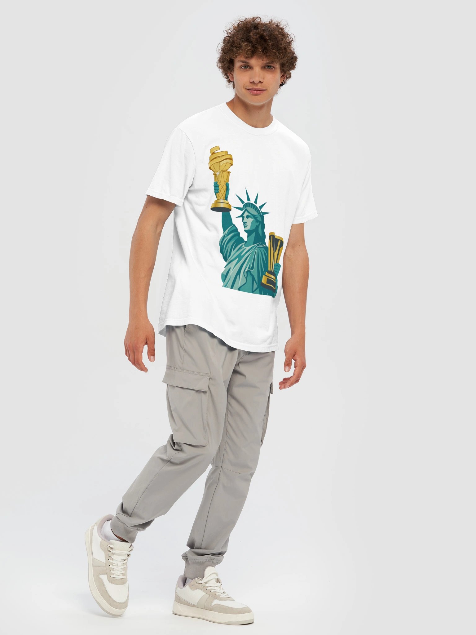 Lady Liberty Double Tee product image (7)