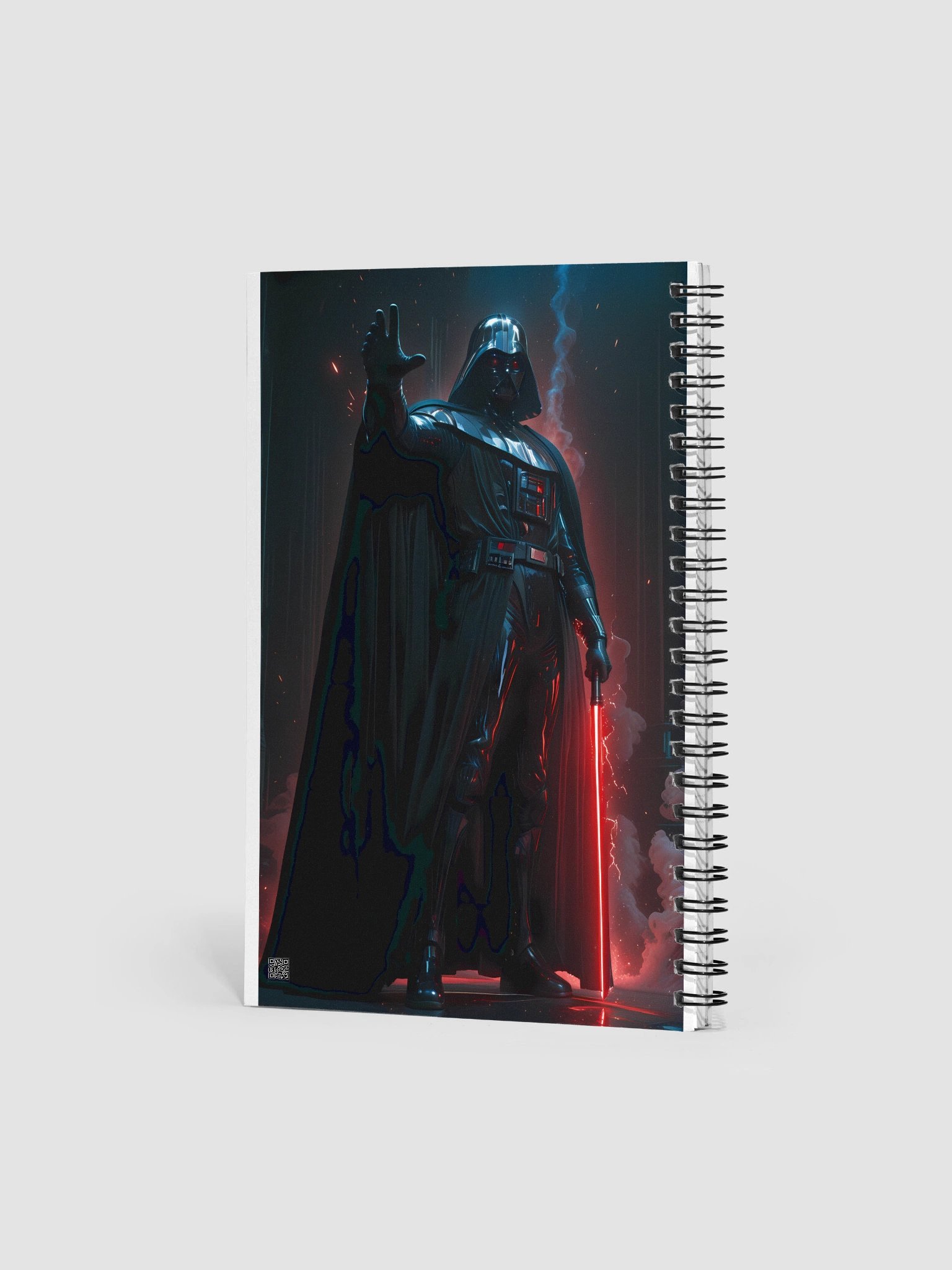 Galactic Warrior Spiral Notebook product image (2)