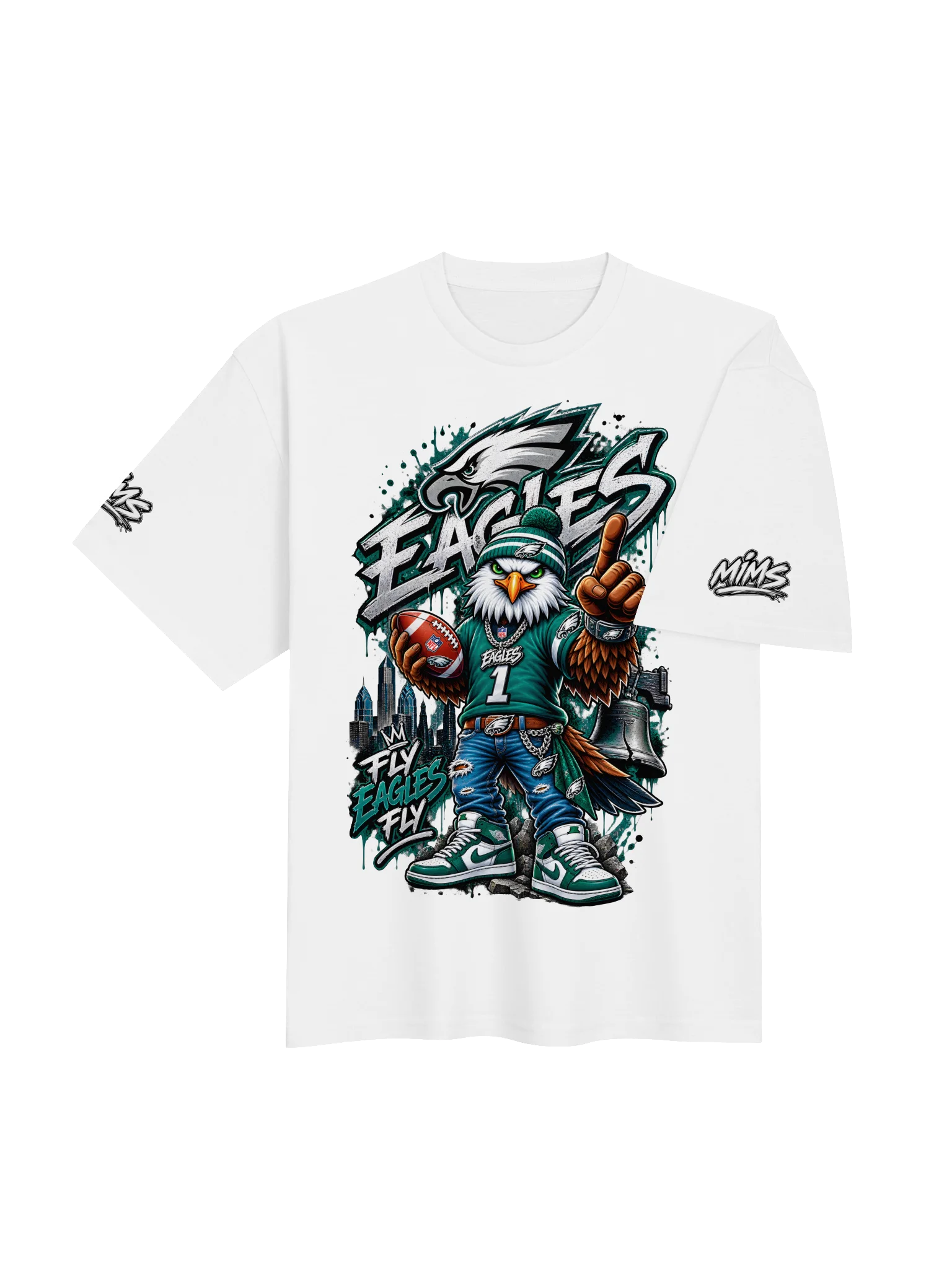 Fly Eagles Fly Graphic Tee product image (4)