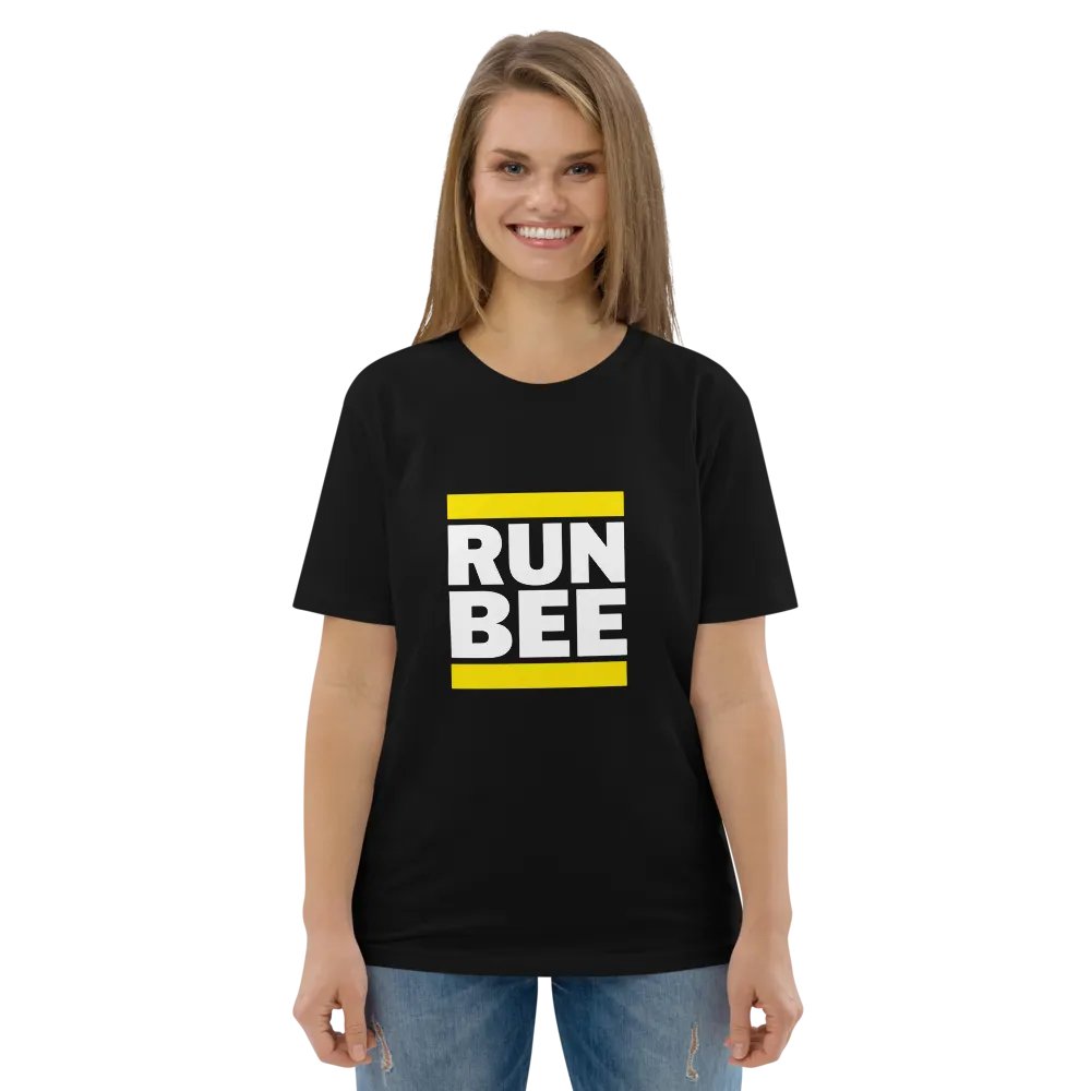RUN BEE Organic Tee - 100% cotton product image (5)
