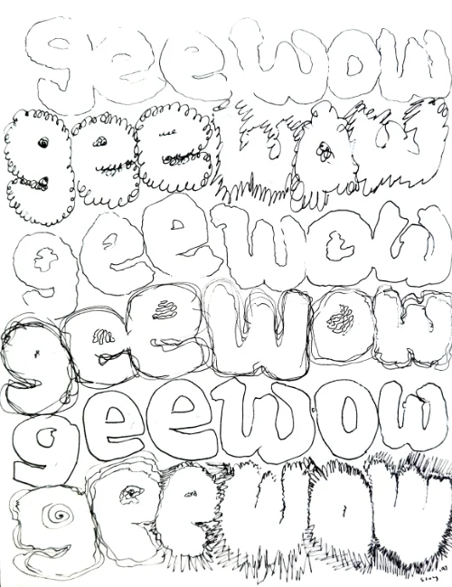 Gee Wow Print product image (1)