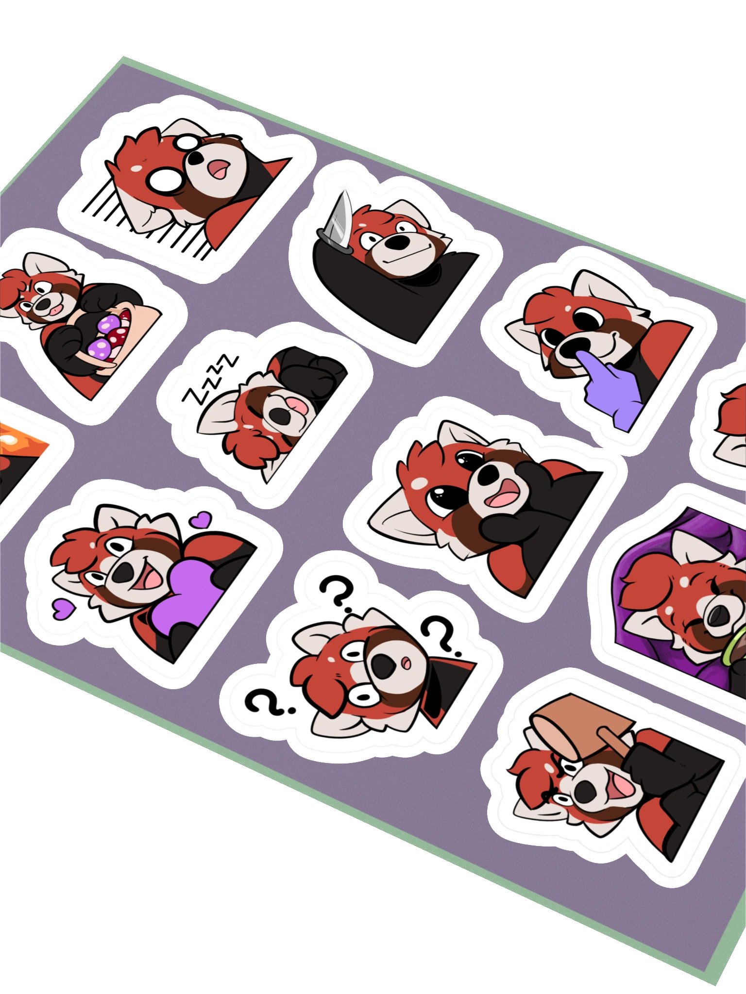 Emote sticker sheet product image (2)