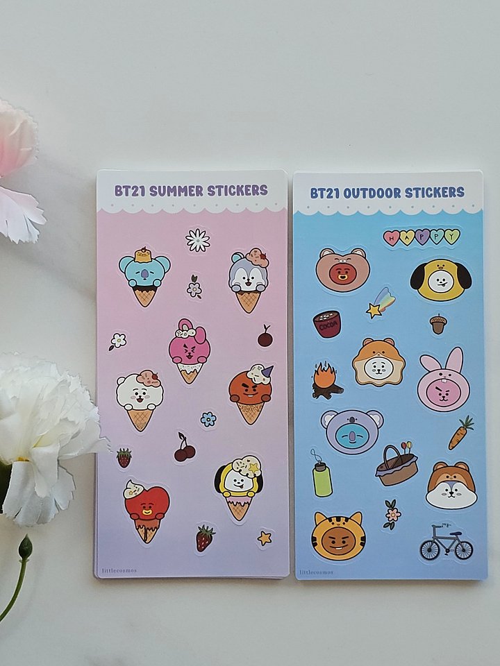 Summer Version: Sticker Sheet product image (1)