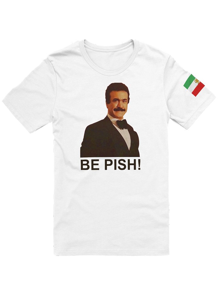 Tuxedo Man Be Pish T-Shirt - White product image (1)