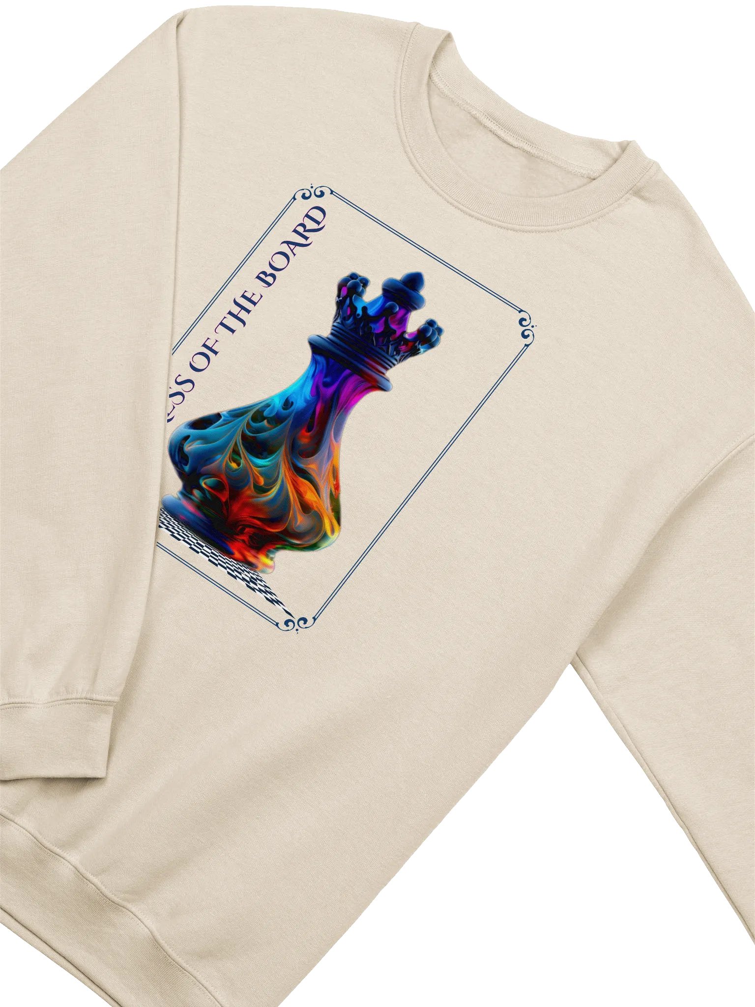Mistress of the Board Chess Queen Sweatshirt product image (2)