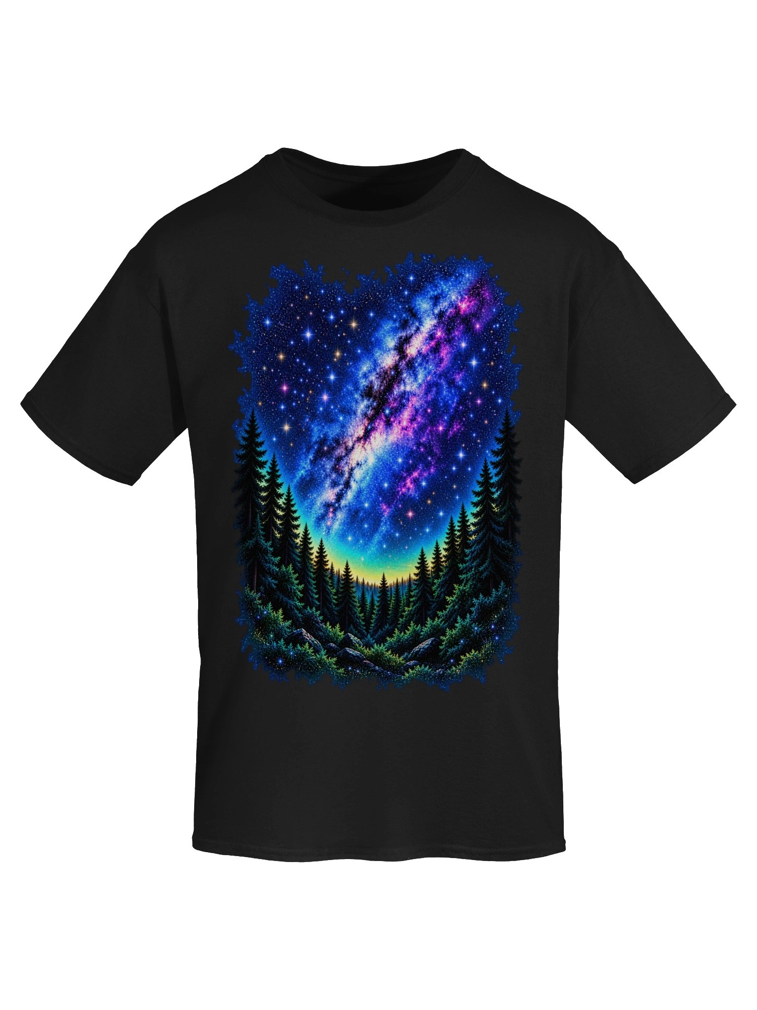 Into the Stars — Galaxy Forest Tee product image (5)